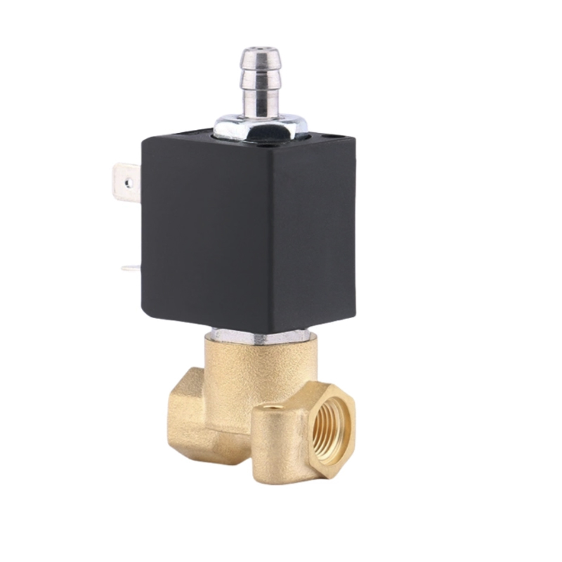 Électrovanne de machine à café en laiton à action directe de 1/8