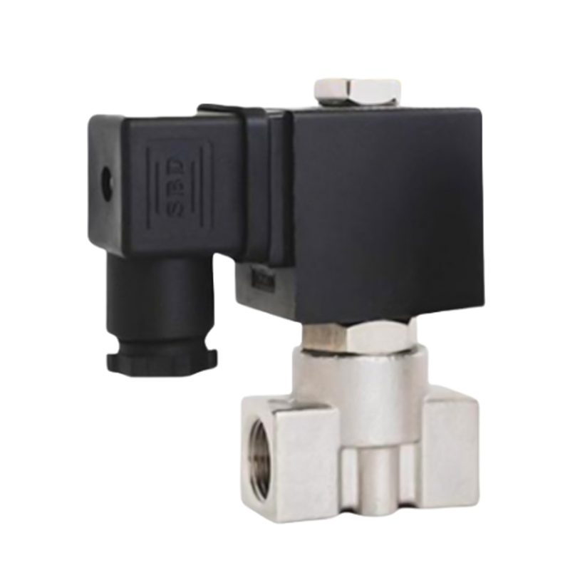 Électrovanne miniature compacte en laiton de 1/8 po