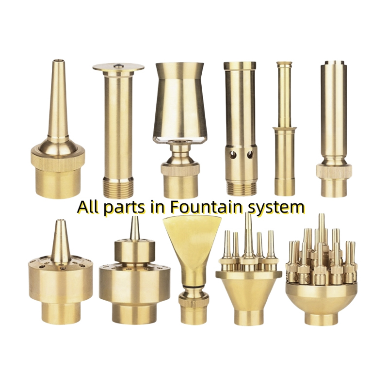 Buse de fontaine – Formations d'eau personnalisées, 1/2