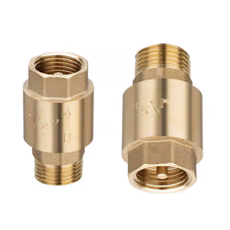 Clapets anti-retour manuels en laiton/acier inoxydable
