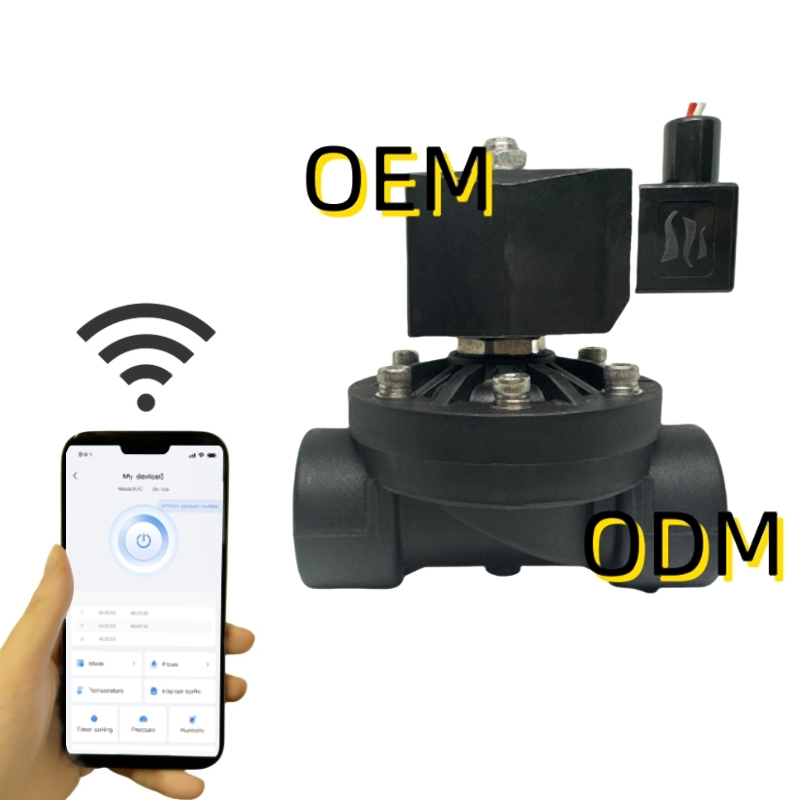 Électrovanne de contrôle de pression d'application en plastique