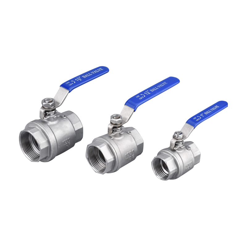 Robinets à tournant sphérique à passage intégral en acier inoxydable