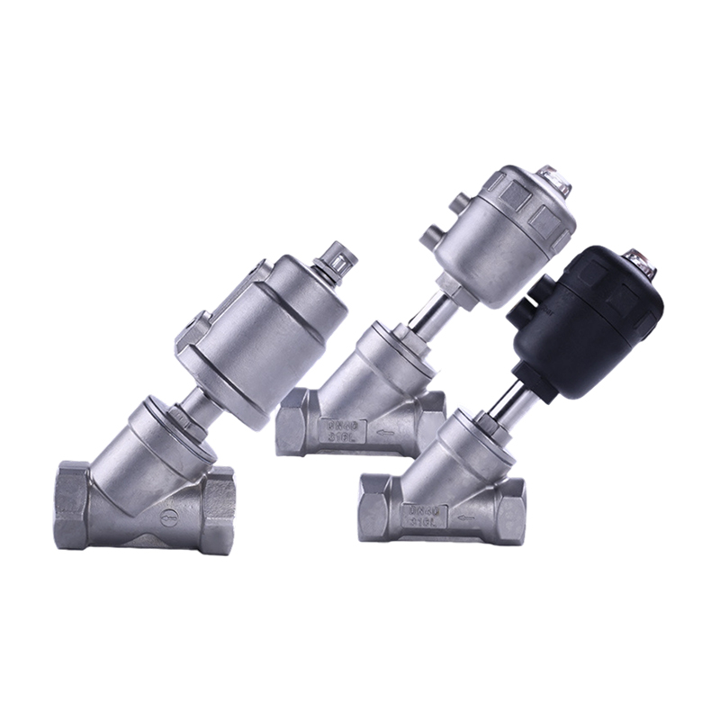 Soupape à siège incliné