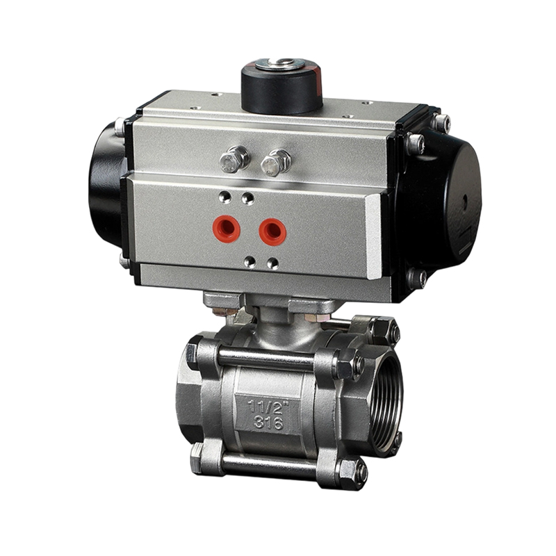 Robinet à bille à commande électrique en laiton